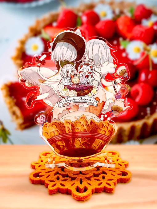 新作と再販のアクスタを姉に撮ってもらいました🥰
コクリコちゃん好き…可愛い…印刷すごい…
※加工が入っているので実際と色味がやや異なります

毎回アクスタでお世話になってますトリニティさん!!
#好きを形にトリニティ 