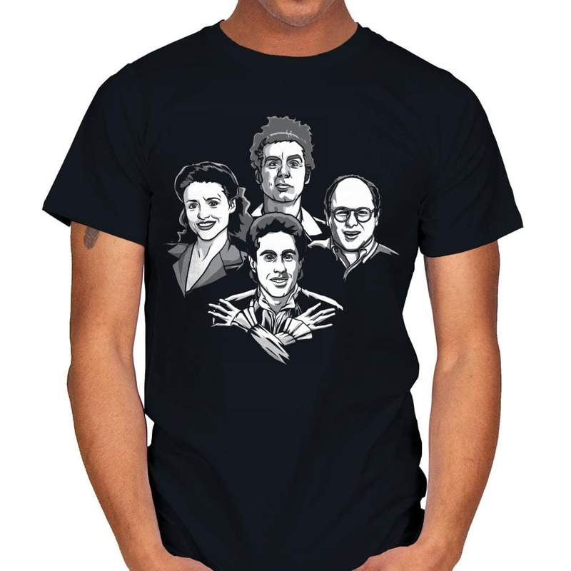 theshirtlist's tweet photo. BOHEMIAN NOTHING T-Shirt - https://t.co/tHsBv2c7KF Seinfeld t-shirt from @CoDdesigns &amp; @riptapparel for just $19! #BohemianRhapsody #CoDDesigns #CosmoKramer #ElaineBenes #GeorgeCostanza #Parody #Queen #Seinfeld #StevenGelenter #TV https://t.co/gaveMfoQu0
