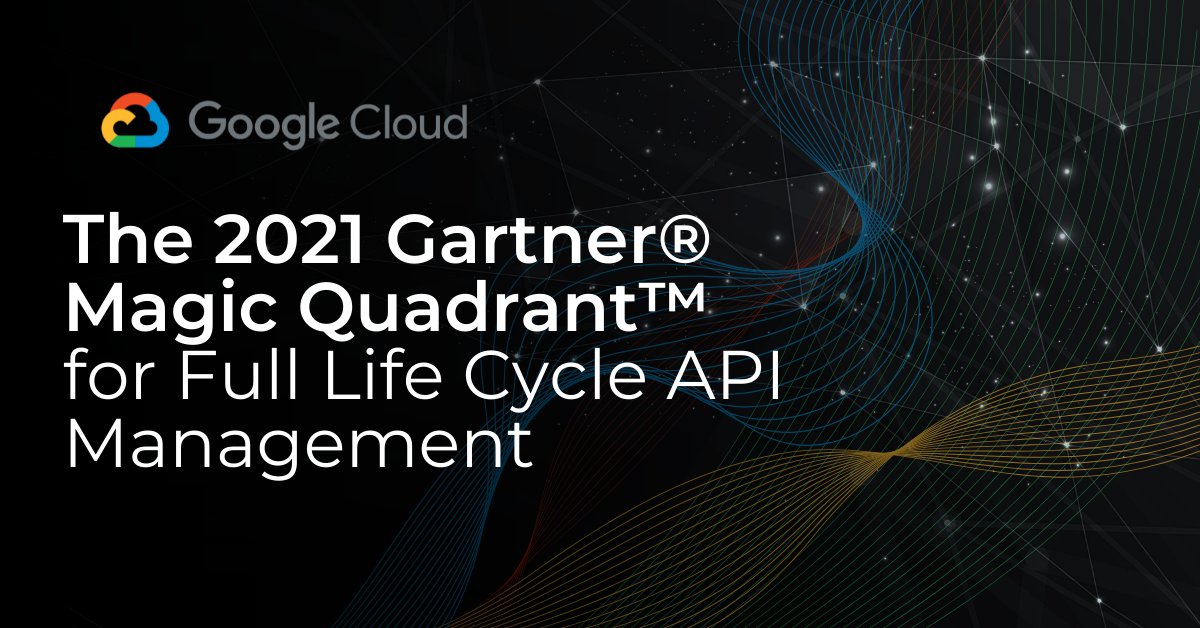 .<a href="/Gartner_inc/">Gartner</a> just recognized <a href="/googlecloud/">Google Cloud</a> Apigee as a Leader in the Magic Quadrant for Full Life Cycle API Management — for a sixth consecutive year. At 1623, we’re proud to offer some of the lowest-latency connections to Google cloud. Check it out:   bit.ly/3EtwRVM