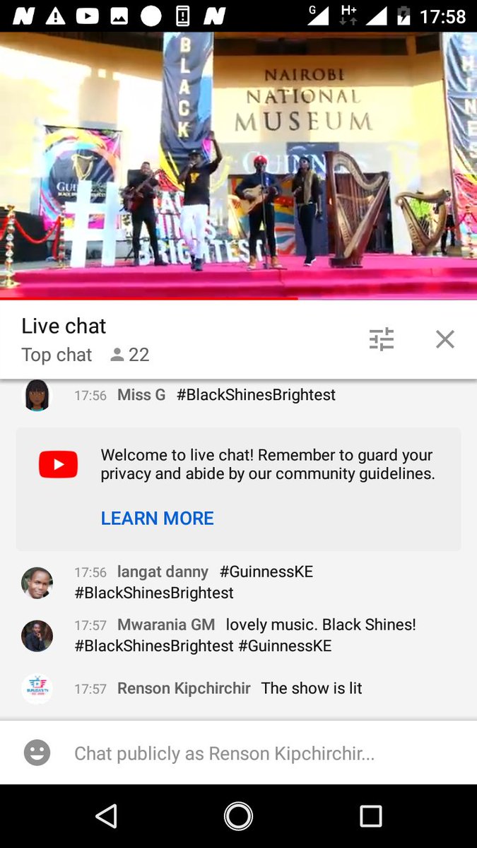 Wanjikushiks's tweet photo. Guys, kunabamba huku Guinness BrightHouse party. I am enjoying it. @alembaswain @Emilywa17053329 changamkeni. Here is the link to watch live from 5pm: https://t.co/a5Y9sdyIcu #BlackShinesBrightest #GuinnessKE @GuinnessKE https://t.co/oEd7eexPNB
