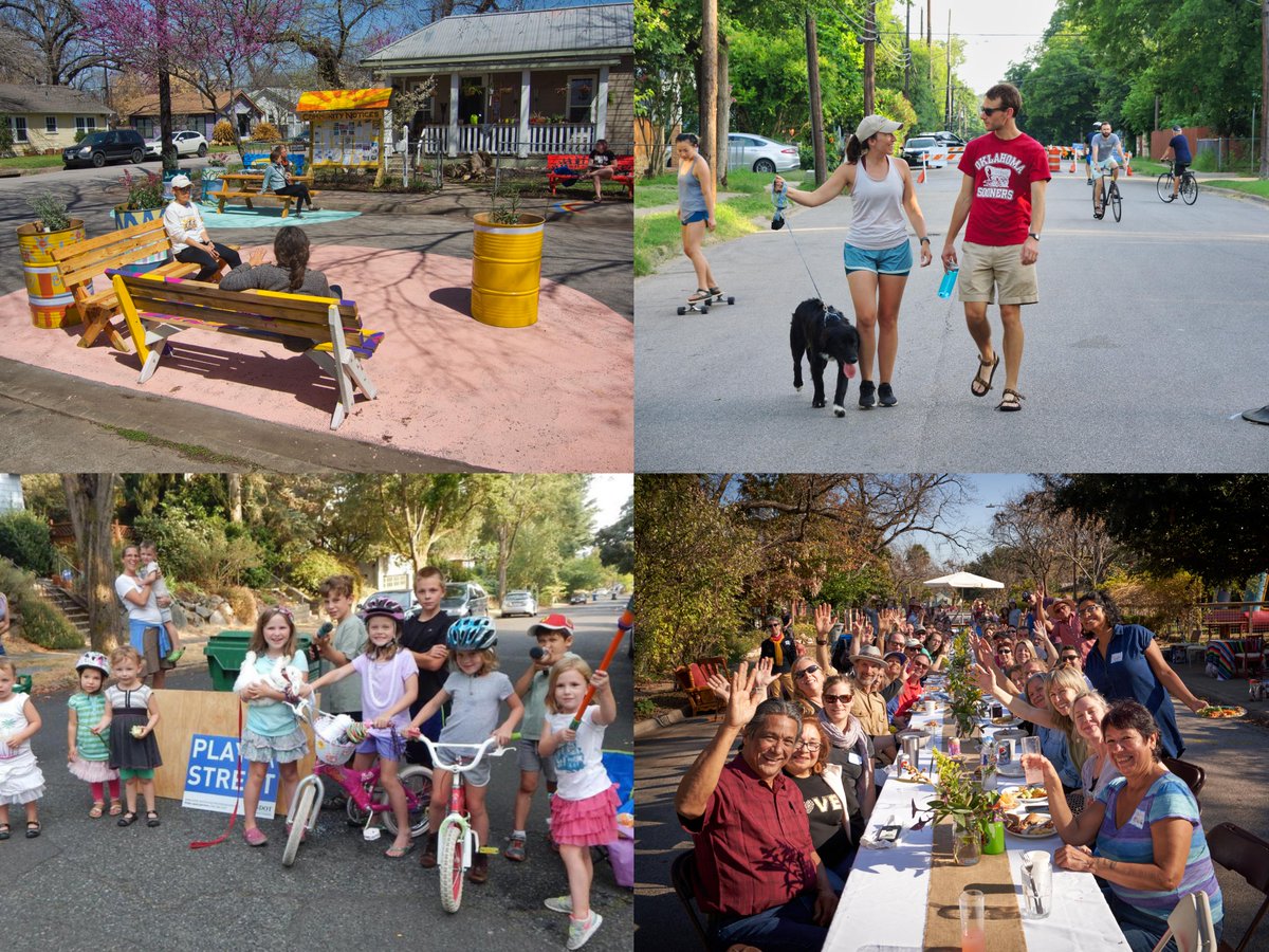 Celebrate the approval of Living Streets with us next Tuesday 11/9 7pm on Zoom!

Find out about the exciting possibilities ahead for shared streets and community in Austin and meet some of those behind the Living Streets campaign.

Details &amp; registration: mailchi.mp/8d3b2025f58e/l…