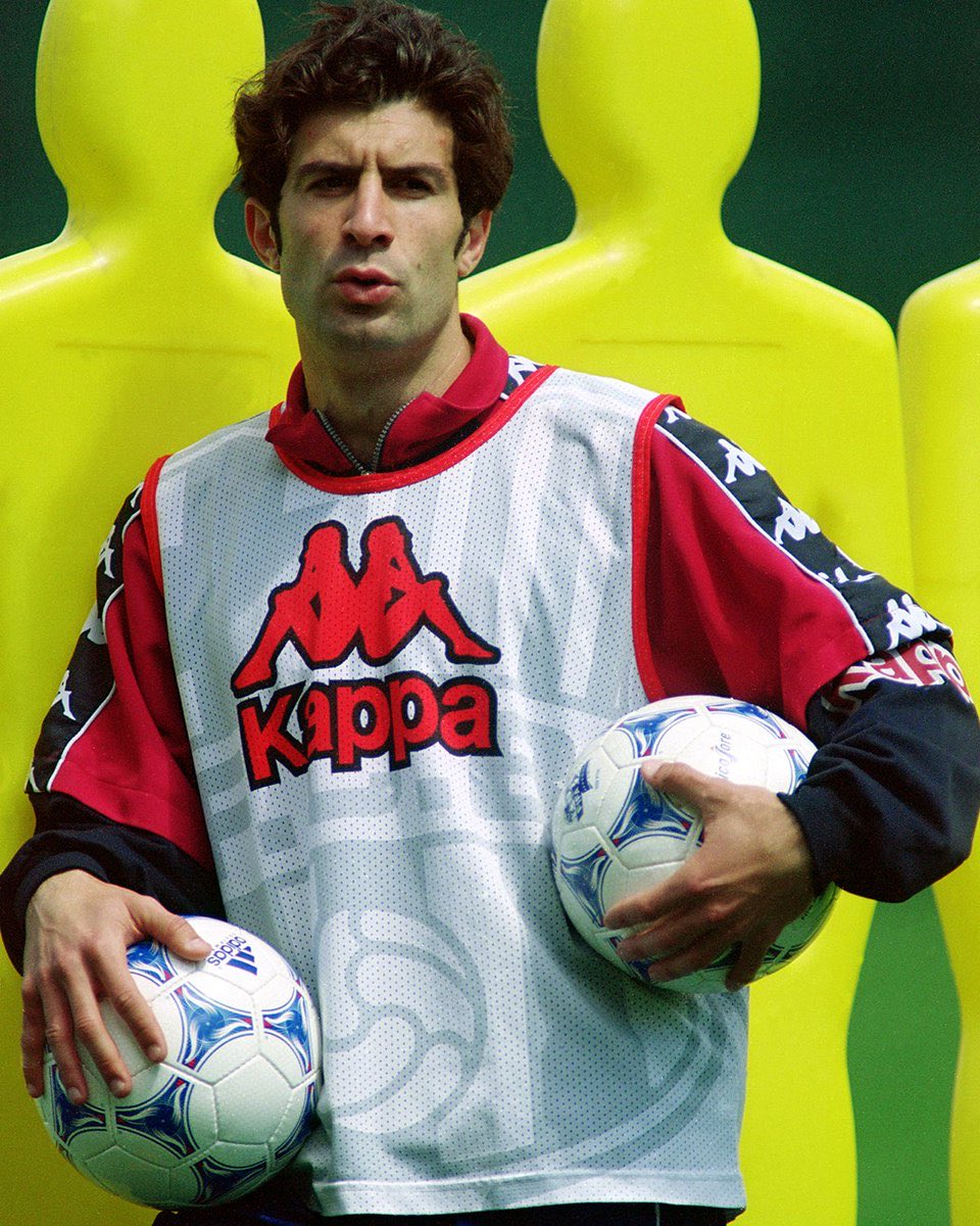 Happy Birthday Luis Figo Guy was the mid-90s Kappa King 