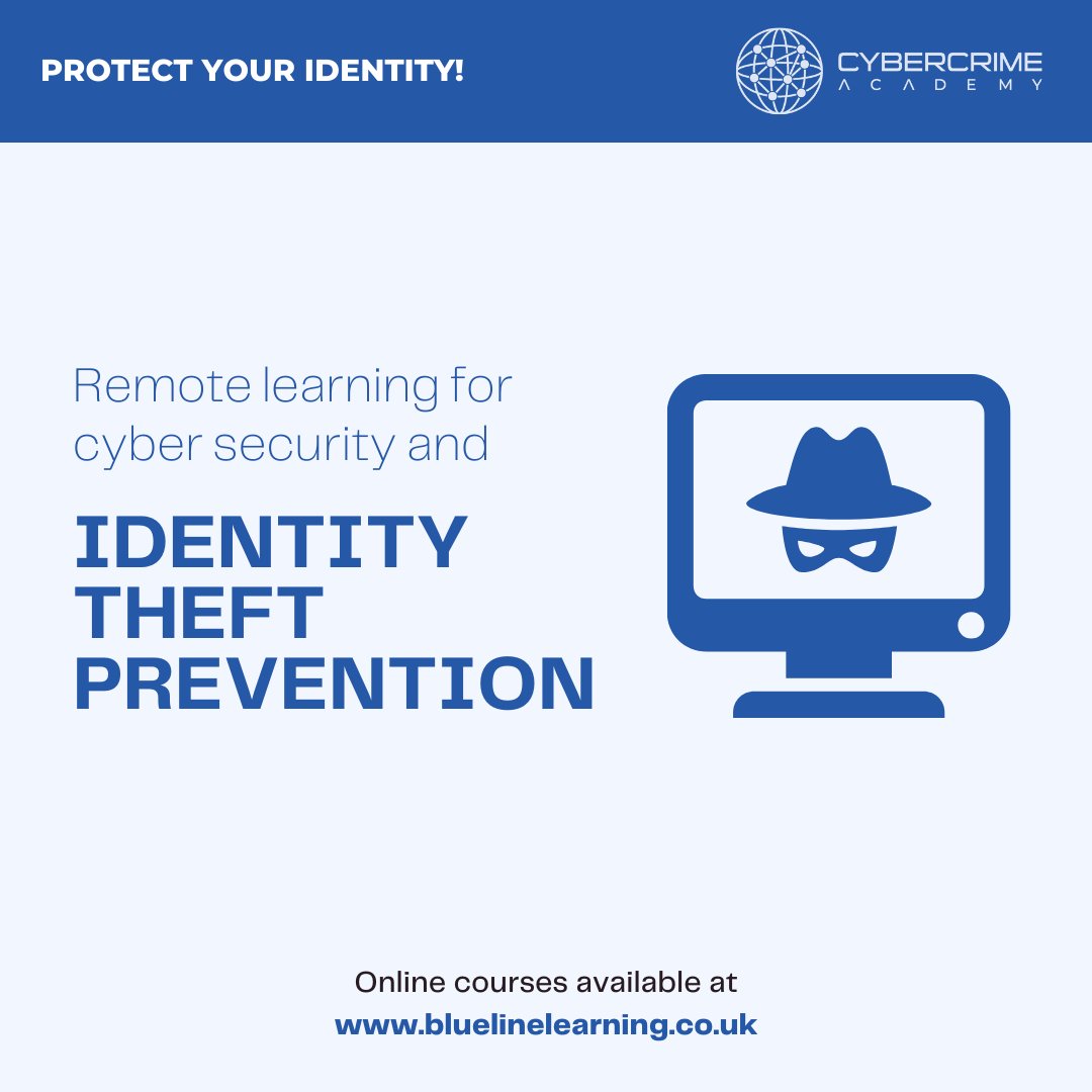 BluelineLearn's tweet photo. PROTECT YOUR IDENTITY! 🔒

- Don't throw away documents containing your name, address or financial details without destroying first.

- If your bank card is lost or stolen, cancel it immediately.

- Don’t give out personal information without confirming the contact is verified. https://t.co/oNQJ0MV95Y