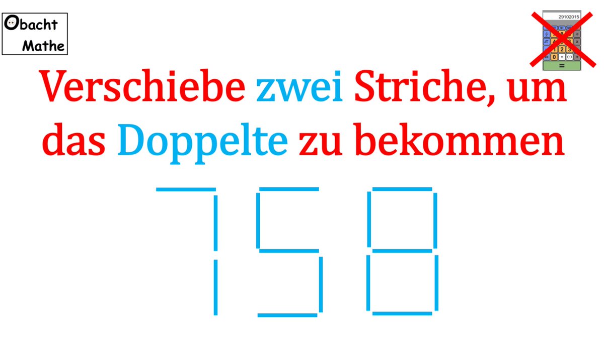 ObachtMathe's tweet photo. 👀 Mathe Basics #94 👀 Streichhölzer verschieben

https://t.co/Pb7v0hc9vT

#Mathe #Youtube #Lernvideos #twitterlehrerzimmer #twitterkollegium #lehrerbildung #flippedclassroom #flippedlearning #flippedmathe #bayernedu #digitalebildung #mathelehrer #twlz #lehrer #homeschooling https://t.co/K5Gg3Zx44x