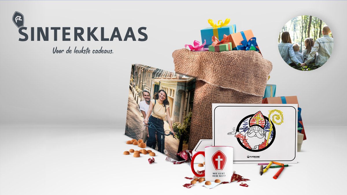Nog eventjes en dan is hij weer in het land: Sinterklaas! Stressen over cadeaus? Niet nodig: laat jouw mooiste foto’s of afbeeldingen drukken en zorg voor een persoonlijk cadeau. Zie: bit.ly/31q6qlt #sinterklaascadeaus #fotocadeaus