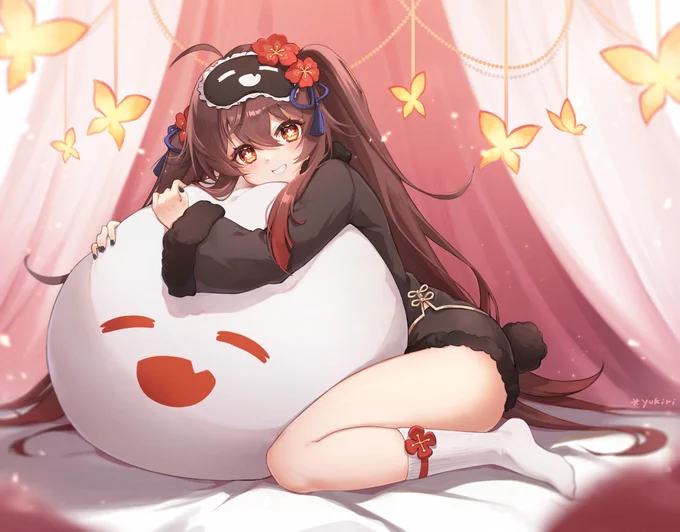 #原神 #胡桃 #原神胡桃 一緒に寝てますか～ 