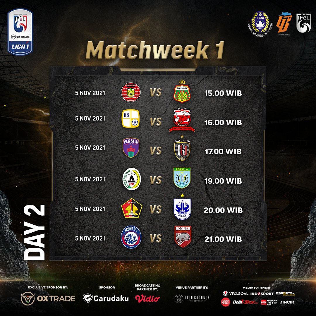 vidio's tweet photo. 🛡️ IFEL 2021 🛡️
Matchweek 1 Day 2 akan tayang besok secara gratis di Vidio 😱
Catat jadwal pertandingannya supaya tidak ketinggalan dan dukung terus tim kesayangan Warga +62 yang bertarung di #IFEL2021 hanya di Vidio!
#IFELID #SemuaAdaDiVidio #VidioSports #eSports https://t.co/aE9LPrRJlK