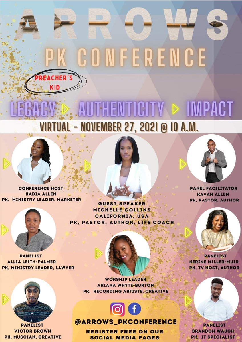 Nick_brownsmith's tweet photo. Are you a PK? Do you know someone who is a PK? Click the link below to register for the Arrows PK Conference!
https://t.co/l2fNBM92j8 https://t.co/8GKlZ070RP