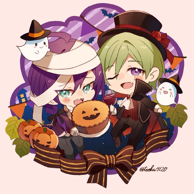 ハロウィン巽マヨ🎃👻(遅れた) 