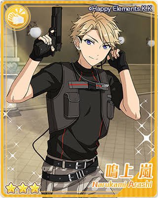 narukami arashi has been hired to assassin john b watson for having that ugly ass mustache 