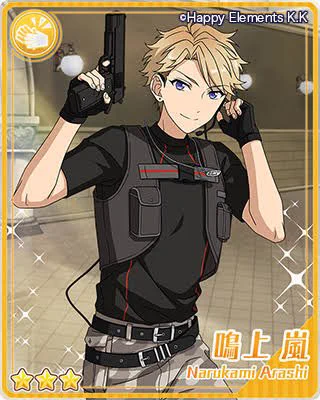 narukami arashi has been hired to assassin john b watson for having that ugly ass mustache 
