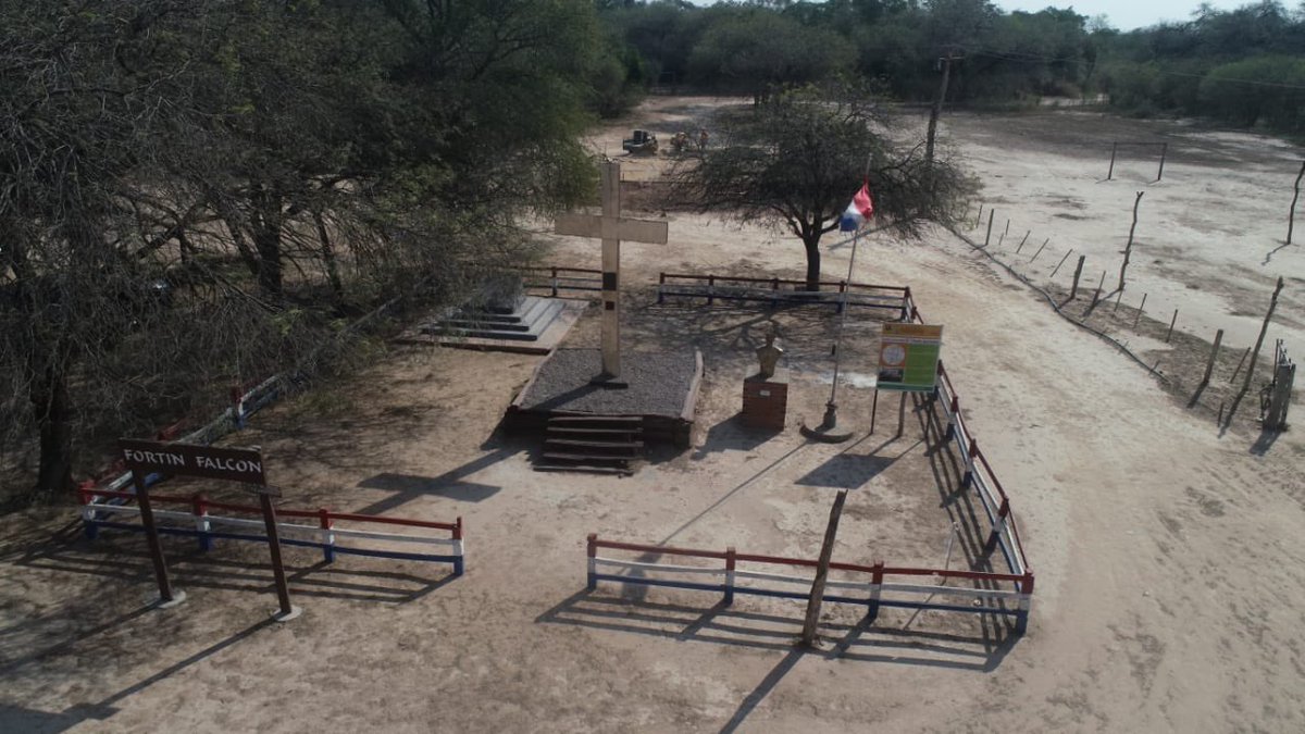 RutaTranschaco's tweet photo. La recuperación y restauración del Fortín José Falcón forma parte de las obras complementarias de la reconstrucción de la Ruta PY09 Transchaco.

#chacoparaguayo #paraguay #fortin #josefalcon #transchaco https://t.co/RSpeOuCSce