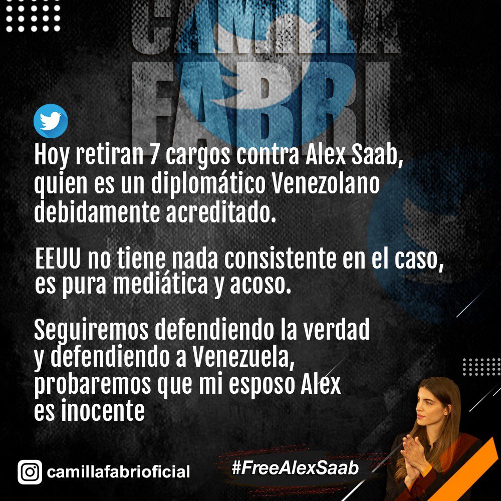 Sal50090493Luis's tweet photo. Hoy Radio Negro Primero 101.1 FM Caracas Venezuela ADN de la Noticia #DefendemosASaab hora 11 am a 1 pm con @LailaTajeldine - @ANGELTORTOLERO1 - Durga Ochoa - Daniel Retamar.
SINTONIZA.
@NicolasMaduro https://t.co/GsGyL6scNB