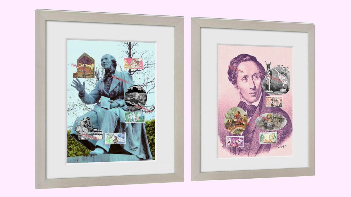 barbierjeanf's tweet photo. Hello everyone
Hans Christian Andersen
https://t.co/UpYzVMsThp
#TalesOfAndersen #ManOfLetters #GiftForChildren #PhotoMontage #Scrapbooking #CollectorSItem #DigitalArt #WallDecoration #SingleSignedModel #Philately 2 #A4DigitalPrint #OriginalCreation #DrawingIllustration https://t.co/Svchv6HfPU