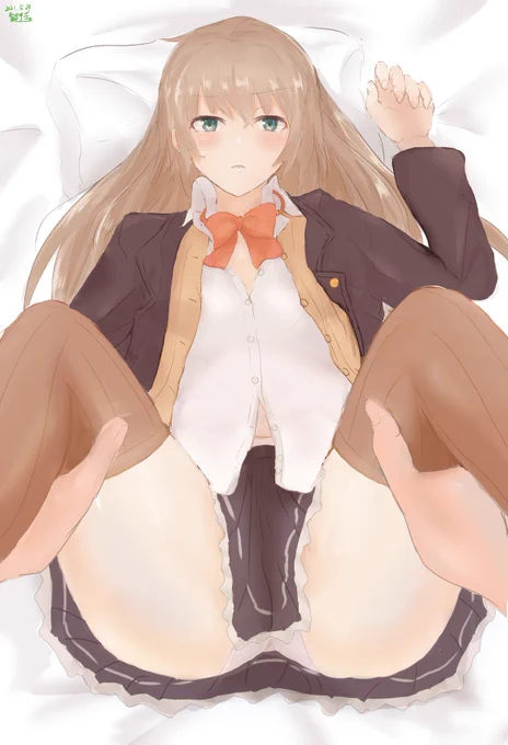 #いいおしりの日 
鈴谷と熊野を召喚しますね 