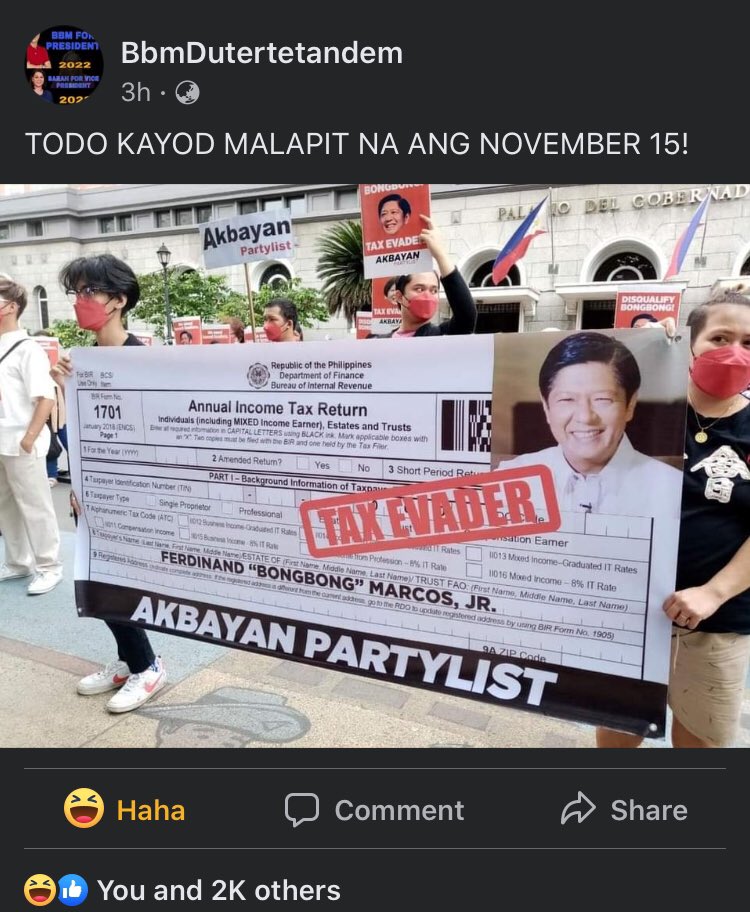 ailene0129's tweet photo. Truee 
Di na sila natuto, hanggang ngaun utu-uto pa din 

#LabanMarcosJr https://t.co/UzEv7oCwOD