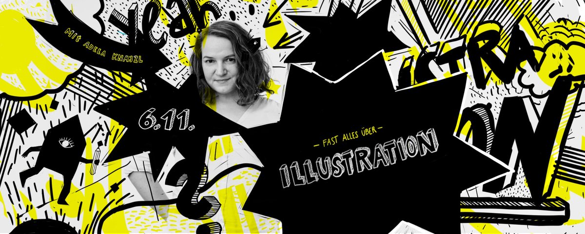 Habt ihr schon von Illustration gehört und wollt mehr erfahren? Dann kommt zu unserem Talk am 6. November um 13h. Die Ulmer Künstlerin Adela Knajzl ist zu Gast und erzählt über verschiedene Themenbereiche der Illustration und zeigt euch diverse Techniken verschwoerhaus.de/illustration-u…