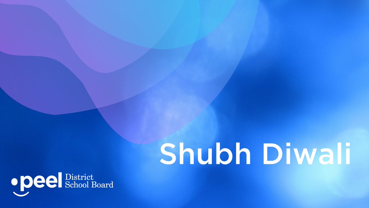 PeelSchools's tweet image. Shubh Deepawali (Happy Diwali) to all those who are celebrating in our community.