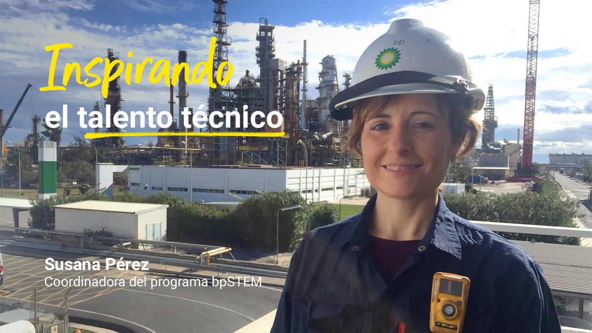 bp_Espana's tweet photo. "En un mundo en plena transición energética, los estudios #STEM son más importantes que nunca".
🎓💡 Susana Pérez habla sobre el programa de voluntariado #bpSTEM en la jornada Ciencia y Tecnología en femenino organizada por @espaitec. https://t.co/mF9W3s6PxI