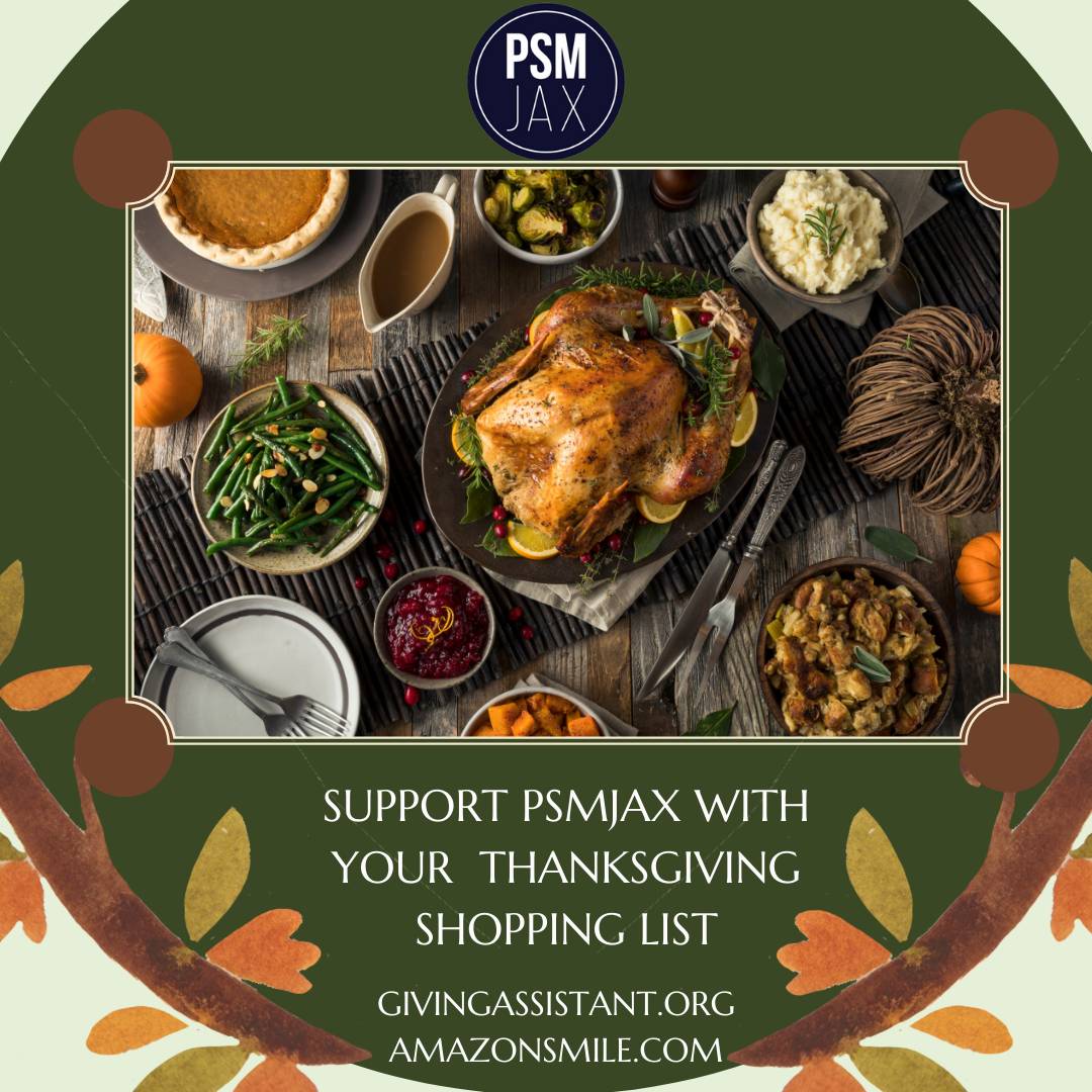 PSMJAX's tweet photo. Ypu can supprt us when you purchase items from your favorite stores through the @GivingAssistant website. Visit the https://t.co/RsPDyGTlw7 - select Presbyterian Social Ministries to benefit from your eligible purchases.
#PSMJax #HolidaySeason #GivingAssistant #Thanksgiving https://t.co/THwRzQAyxR
