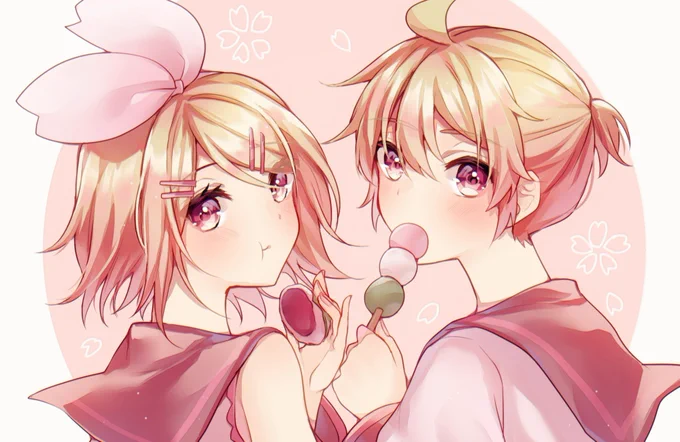 #いい推しの日 

鏡音!!!! 