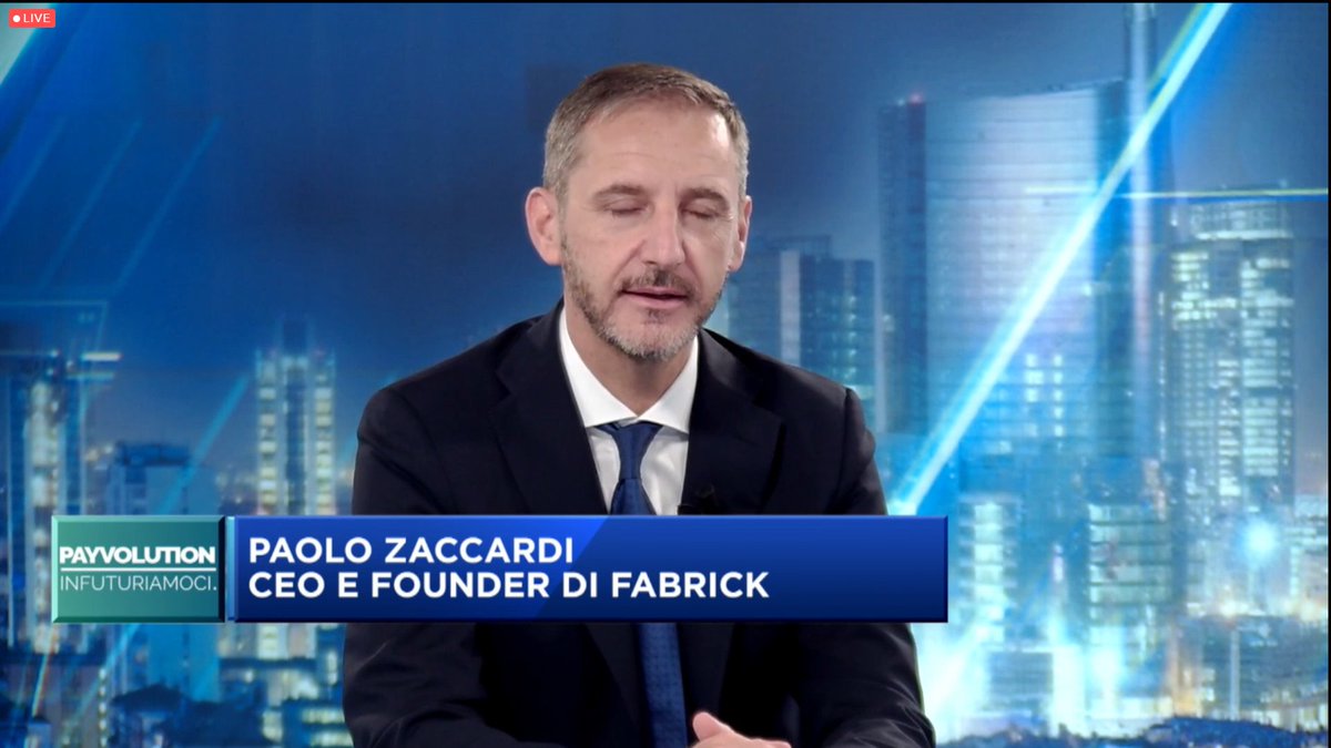 "Le piattaforme mettono insieme dati da diverse sorgenti, non necessariamente bancari. Serve per predirre futuri comportamenti e anticipare i bisogni."
<a href="/paolo_zaccardi/">Paolo Zaccardi</a> di <a href="/FabrickPlatform/">Fabrick</a> 
bit.ly/SDP21_Iscriviti
#salonepagamenti #payvolution #infuturiamoci