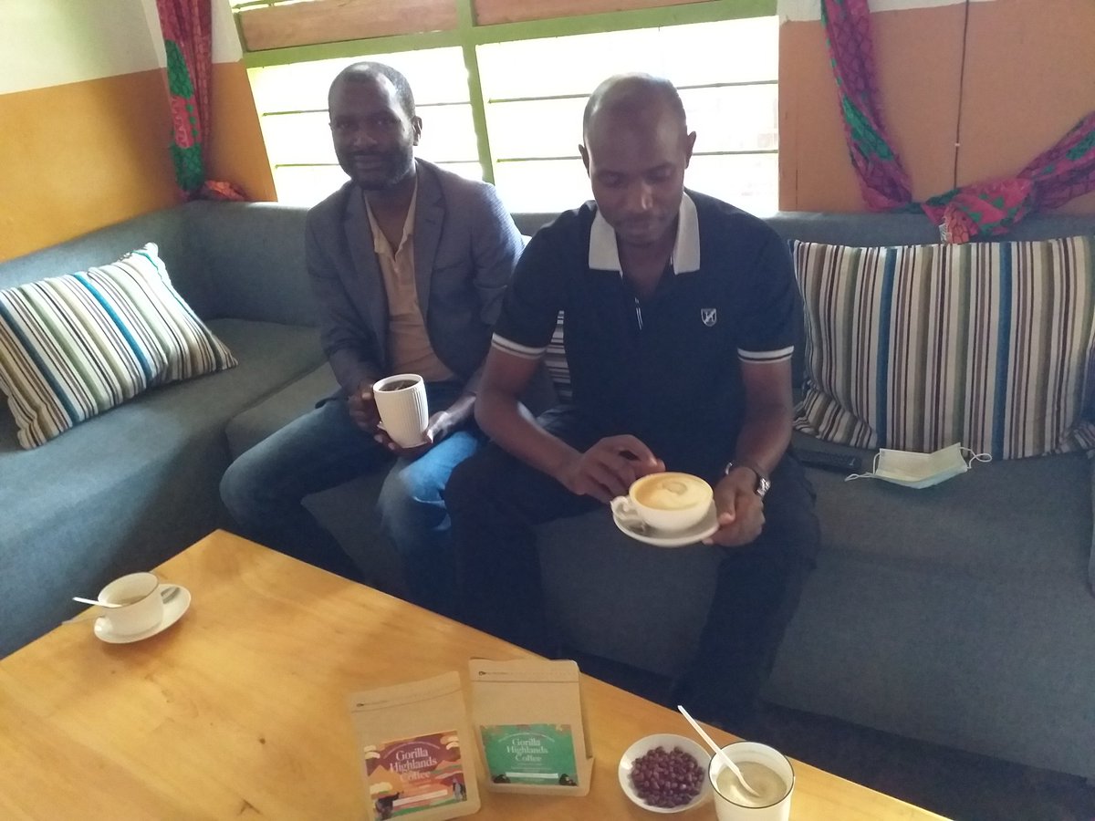Bernard Sabiti (@bernardsabiti) on Twitter photo Kisoro-based Gorilla Highlands Coffee is one of the tastiest you can find. My old friend <a href="/rugayaking/">Rugaya</a> runs it. It's also a social enterprise that is empowering women's livelihoods in Kigezi. Check them out <a href="/gohighcoffee/">Gorilla Highlands Coffee</a>. These folks have a #Spaces-worthy story Mr. <a href="/rkabushenga/">Cde. Robert Kabushenga</a>! Kisoro-based Gorilla Highlands Coffee is one of the tastiest you can find. My old friend <a href="/rugayaking/">Rugaya</a> runs it. It's also a social enterprise that is empowering women's livelihoods in Kigezi. Check them out <a href="/gohighcoffee/">Gorilla Highlands Coffee</a>. These folks have a #Spaces-worthy story Mr. <a href="/rkabushenga/">Cde. Robert Kabushenga</a>!
