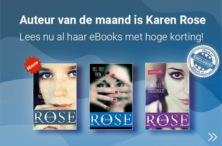 eBookNL's tweet photo. #Auteurvandemaand
@KarenRoseBooks is de auteur van de maand november! Alle eBooks van deze populaire thrillerschrijfster koop je nu met hoge korting! 💥👉https://t.co/p1mqpjD8mD https://t.co/0XQF8it65H