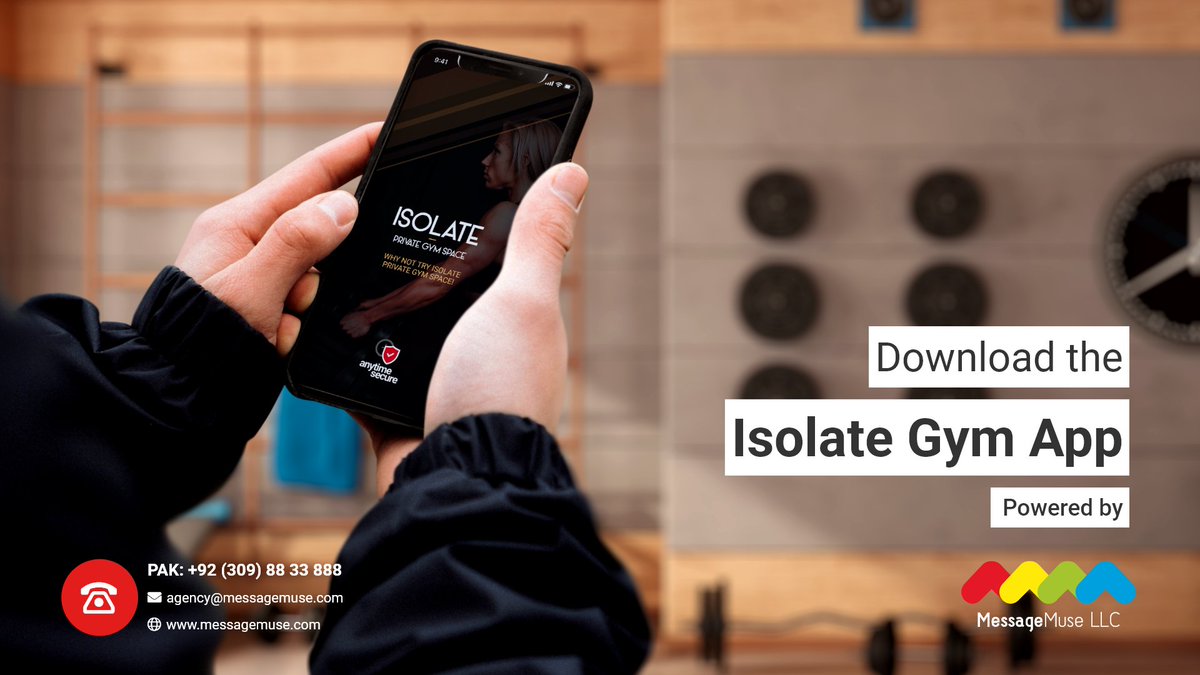 MessageMuse's tweet photo. Are you a personal trainer? Why not try Isolate Gym Private Space powered by MessageMuse LLC! 𝐃𝐨𝐰𝐧𝐥𝐨𝐚𝐝 𝐭𝐡𝐞 𝐀𝐩𝐩 𝐍𝐨𝐰❗
𝐅𝐨𝐫 𝐢𝐎𝐒: https://t.co/pN8i82J5T8
𝐅𝐨𝐫 𝐀𝐧𝐝𝐫𝐨𝐢𝐝: https://t.co/GvbkFTHPjq

#messagemuse #outsourcing #isolategym #agency https://t.co/M8o8oBU4p2