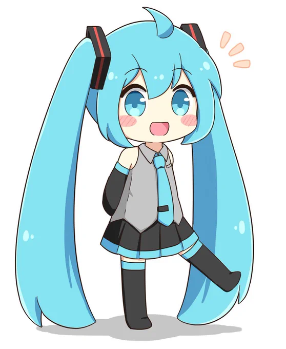 #いい推しの日
推しは初音ミクだー!! 
