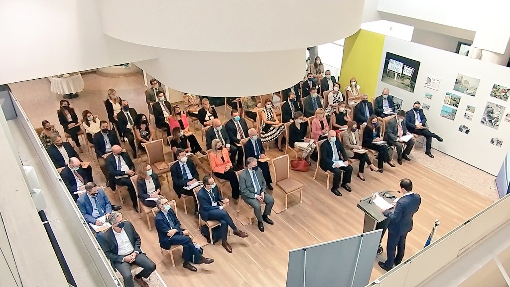 CyprusMFA's tweet photo. FM @Christodulides addresses the event for the presentation of #Cyprus' National Strategy for #EU affairs adopted by the Council of Ministers, marking also the completion of the technical support project funded by @EU_reforms & carried out by @expertisefrance & #CyGenSecEU.
🇨🇾🇪🇺 https://t.co/KWtVQ1gcE9