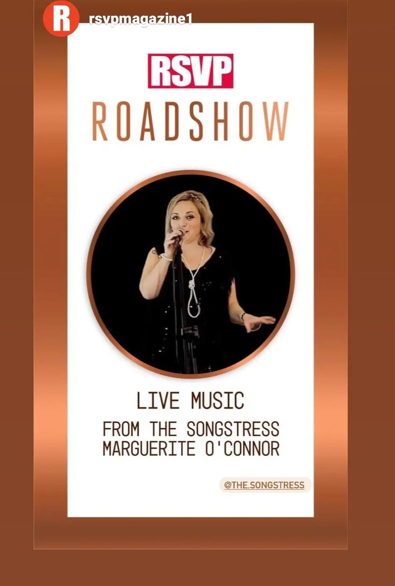 Songstressire's tweet photo. Cannot wait to perform at @RSVPMagazine Roadshow in Kilkenny tonight! It's gonna be an amazing evening at @LangtonsKK set theatre! 
#rsvpmagazine #rsvproadshow https://t.co/xcxfwoD2bS