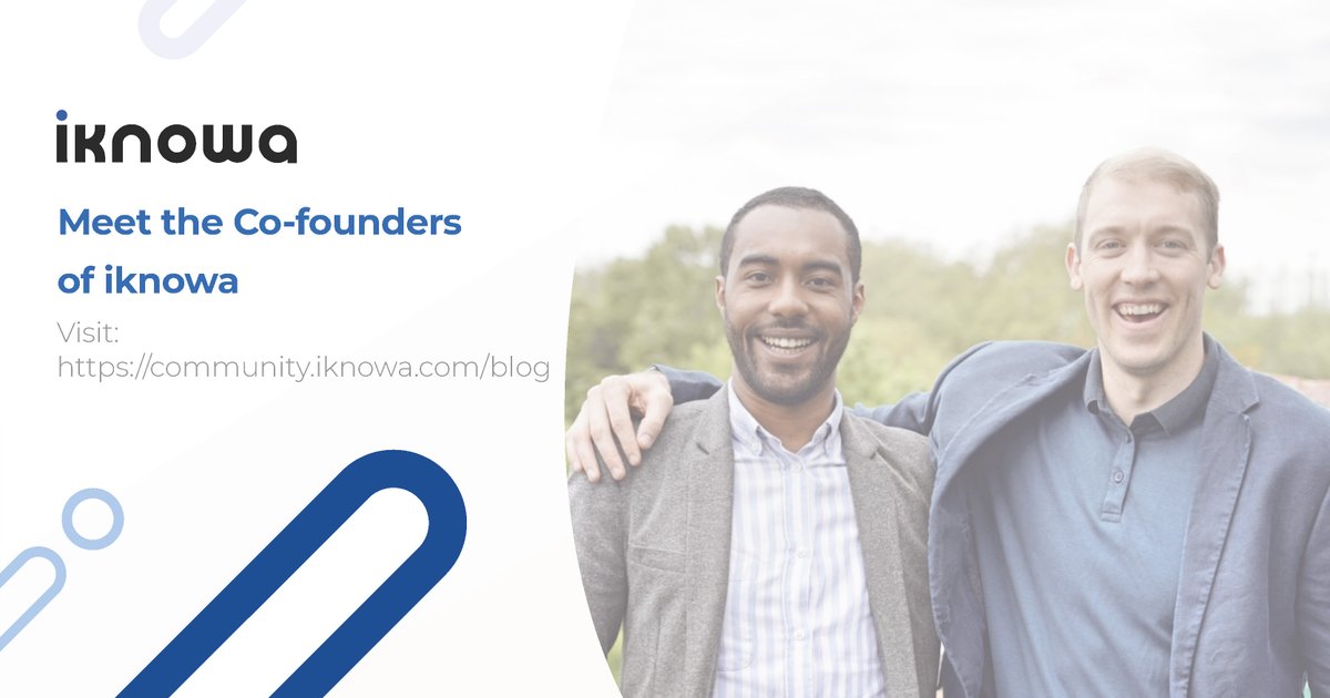 iknowa's tweet photo. Meet the brains behind the company 🧠.

Allar and Keano come from very different backgrounds and joined forces to start iknowa.

Click on the link below for more information.

https://t.co/xBAf0UebVv https://t.co/A2uRGa8EKm