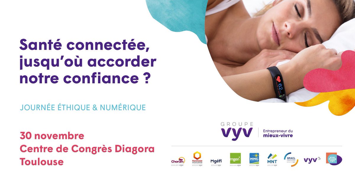SicovalEco (@innopole) on Twitter photo Journée débats sur la #SantéConnectée avec <a href="/Groupe_VYV/">Groupe VYV</a> le mardi 30/11
➡️ gratuit sur inscriptions en présentiel et distanciel 🧑💻
➕hackathon animé par <a href="/HackingHealthEU/">Hacking Health Camp</a> limité à 100 places en présenciel
Infos 👉 bit.ly/sante-connecte…
#VYVJourneeNum #HealthTech #ESanté #Data #IA Journée débats sur la #SantéConnectée avec <a href="/Groupe_VYV/">Groupe VYV</a> le mardi 30/11
➡️ gratuit sur inscriptions en présentiel et distanciel 🧑💻
➕hackathon animé par <a href="/HackingHealthEU/">Hacking Health Camp</a> limité à 100 places en présenciel
Infos 👉 bit.ly/sante-connecte…
#VYVJourneeNum #HealthTech #ESanté #Data #IA