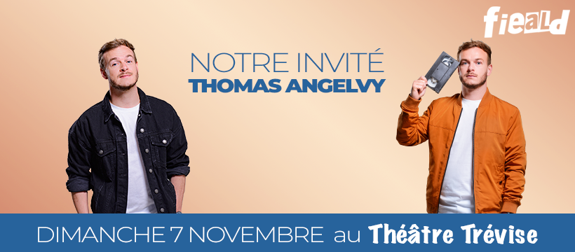 fieald's tweet photo. Après la complète de dimanche dernier, le #FIEALD remet ça comme il se doit dimanche 7 novembre avec notre invité @ThomasAngelvy !

🎟️ https://t.co/p05CwHNkn4

#SceneOuverte #Paris #Theatre #SortirAParis #Culture https://t.co/LPkVIK0njd