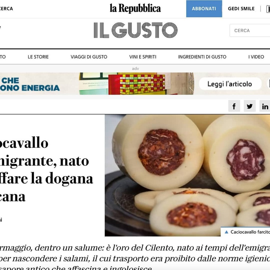 CaseificioStar's tweet photo. Stamattina abbiamo iniziato la giornata con una bellissima sorpresa! 🤩
@martina_liverani ci ha dedicato un articolo favoloso e gustoso, in cui parla del nostro caciocavallo dell’emigrante 🥰
Potete leggerlo su Repubblica Gusto al seguente link … https://t.co/9zfTut7Z28 https://t.co/dYSymdfDJZ