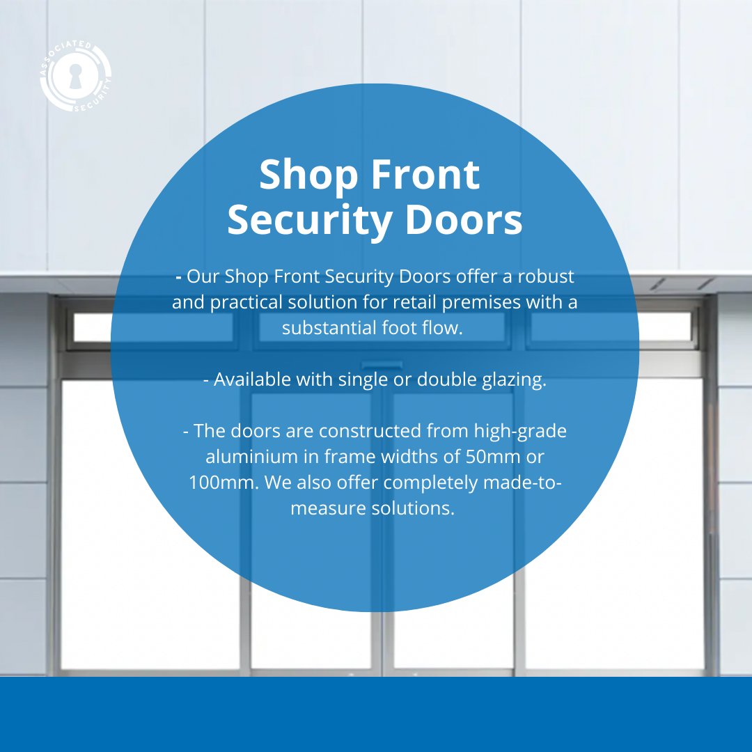 ASecOnline's tweet photo. For more information about our Shop Front Security doors, please visit our website https://t.co/PsswS6CPrO or give us a call on 0161 832 2777, and our team will be able to support!
#associatedsecuritysolutions #accesscontrol #securitydoors https://t.co/75mfyEFkHe
