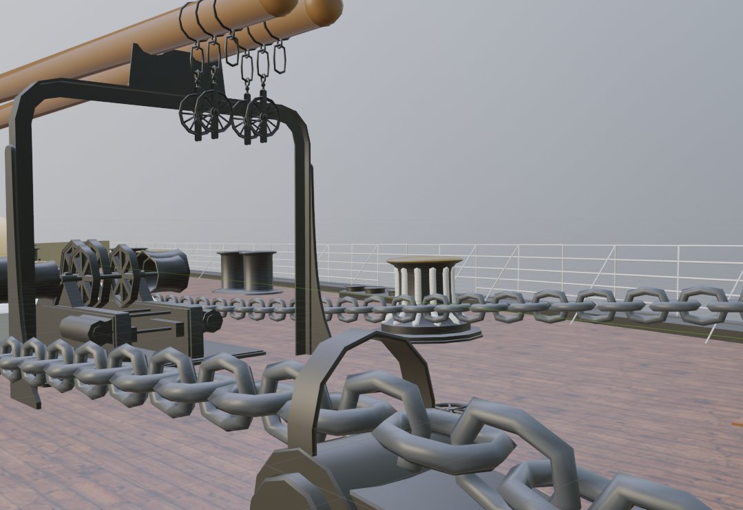 what could I POSSIBLY be working on, it's truly a mystery! #RobloxDev #Blender #Lusitania <a href="/VGSG_RBLX/">Very Good Sinking Games Inc.</a>