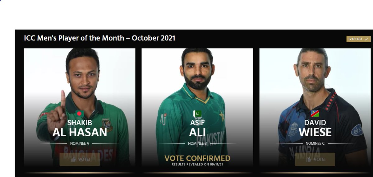 FakharMSB's tweet photo. Vote for Asif Ali for
ICC Men's Player of the Month – October 2021

go to the link given below and vote for Asif Ali, the pride of Pakistan.
https://t.co/NffZkjDyrr

Retweet with your name. https://t.co/XBIWB1Didc