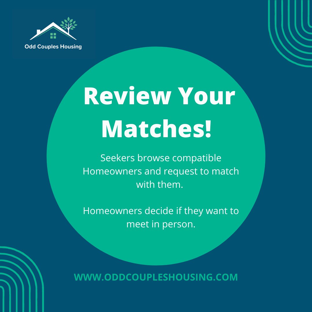 OddCouplesInc's tweet photo. Looking for a compatible roommate? We're here to help! Get started FREE + find your perfect housemate:  https://t.co/G7lvU2Kapk 

#homesharing #homeowners #emptynesters #ageinplace https://t.co/eMpn4kzDpB