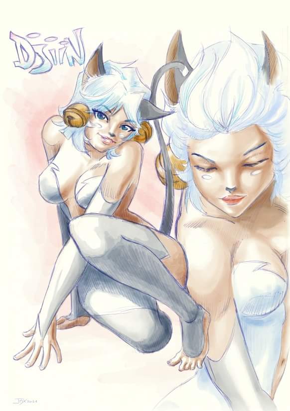 JMXAVIER49's tweet photo. Djiin des #spacekittens vous attend à #ParisManga sur l'artist alley ce weekend. https://t.co/temY4cgKeQ