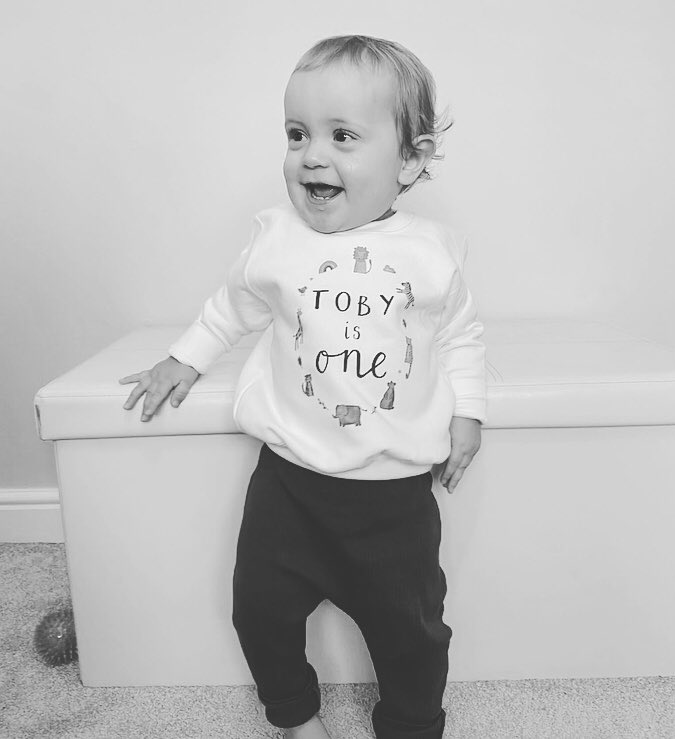 emilyrosepenny's tweet photo. Toby,You have been our light in the dark,our calm in the chaos,our joy in the midst of worry&amp;frustration.Our firework,our little wild child born into a world that was shut down.I hope you know how loved you are and how you complete us all.
Happy 1st birthday our Toby toaster❤️ https://t.co/LOWNJHziKd