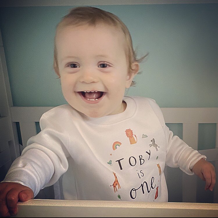 emilyrosepenny's tweet photo. Toby,You have been our light in the dark,our calm in the chaos,our joy in the midst of worry&amp;frustration.Our firework,our little wild child born into a world that was shut down.I hope you know how loved you are and how you complete us all.
Happy 1st birthday our Toby toaster❤️ https://t.co/LOWNJHziKd