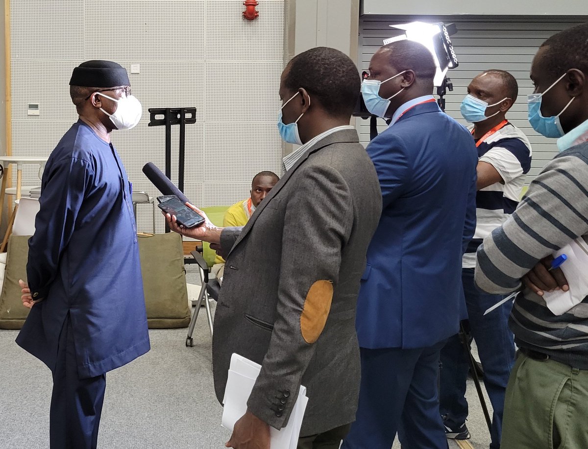 AUC_PAPS's tweet photo. Commissioner @Bankole_Adeoye had a Q&amp;A session with journalists based in Nairobi,on the situation in #Sudan &amp; on the 2 @_AfricanUnion events (#12th_High_Level_retreat &amp; #3rd_High_Level_Debate on #Silencingtheguns) @XHNews @xinhuaafrica @cgtnafrica @TheWhistlingAf1 MediaMax @k24tv https://t.co/ncUHmGAY4U