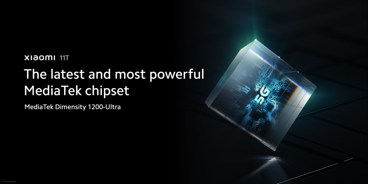 Tentunya, Xiaomi 11T sudah mendukung konektivitas true-dual 5G! 

Dengan Dimensity 1200-Ultra dan kapasitas baterai 5000mAh + 67W turbo charging yang mampu mengisi daya hingga 100% dalam waktu 36 menit untuk mendukung gaya hidup yang aktif, profesional, dan mobile! #Workyourmagic