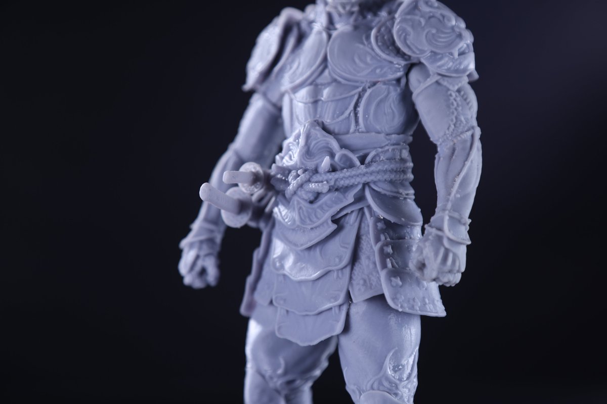Halot3d's tweet photo. HALOT-LITE - The Power of Unlimited Imagination🚀

Experience the ultra high precision with 0.05 mm XY-axis precision and 0.01 - 0.2 mm layer thickness.🔥

From Yoshimitsu character, he wears a Japanese armor, carries a wheel on his back, and a helmet on his head.🧐 https://t.co/M5Q7UasKgv