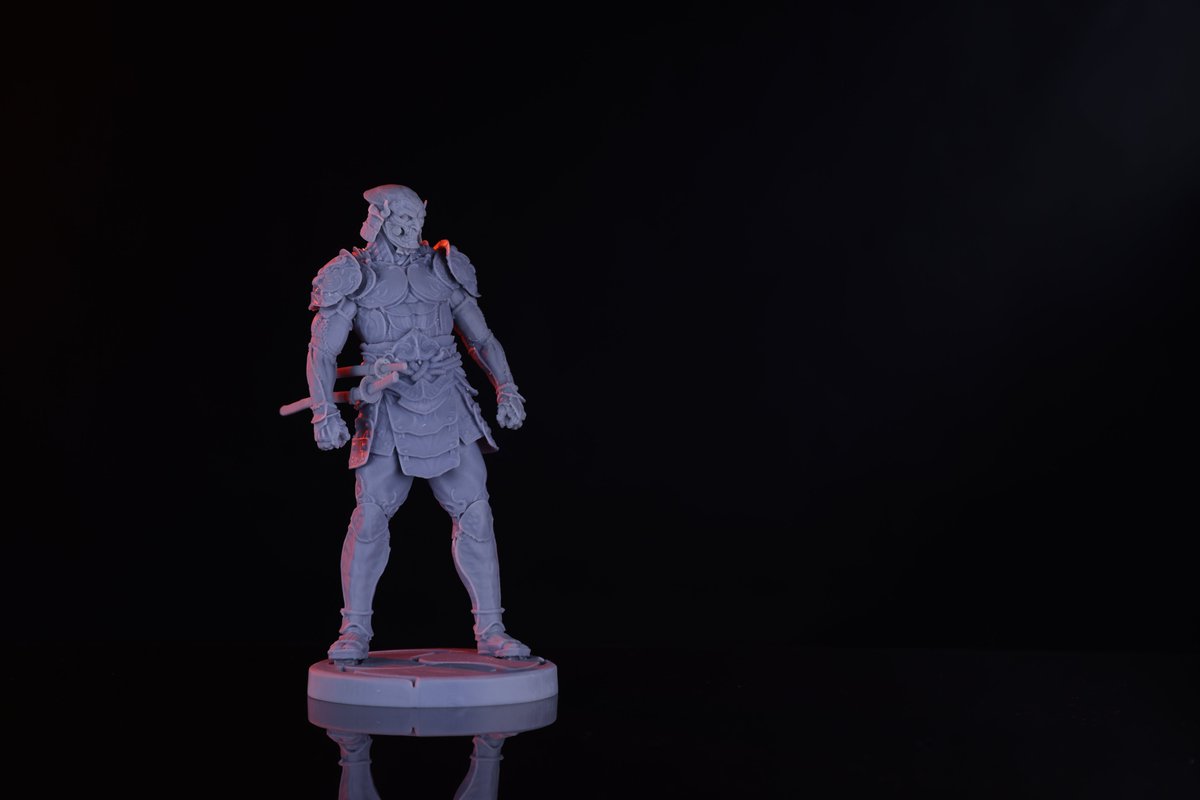 Halot3d's tweet photo. HALOT-LITE - The Power of Unlimited Imagination🚀

Experience the ultra high precision with 0.05 mm XY-axis precision and 0.01 - 0.2 mm layer thickness.🔥

From Yoshimitsu character, he wears a Japanese armor, carries a wheel on his back, and a helmet on his head.🧐 https://t.co/M5Q7UasKgv