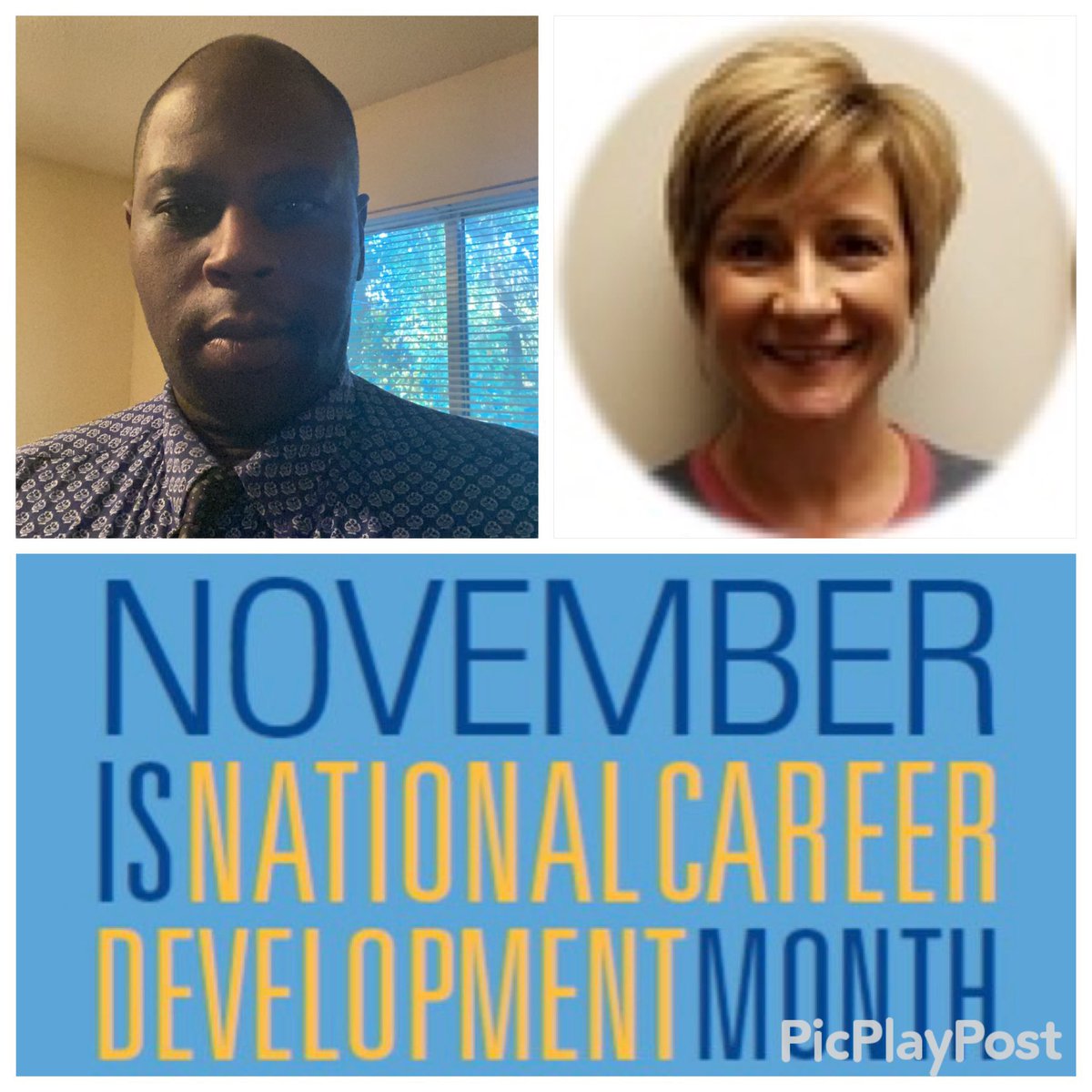 TigersNms's tweet photo. November is National Career Development Month! We thank our Career Specialists Mr. Adams and Mrs: Moore for all they do for us at Newberry Middle School!! https://t.co/UcfHfFRD8G