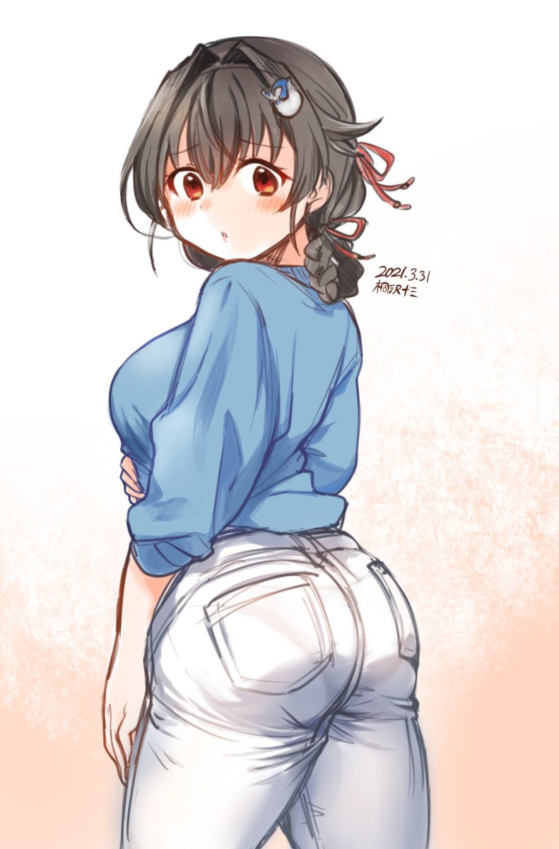 ぎっしり。
#いいおしりの日 