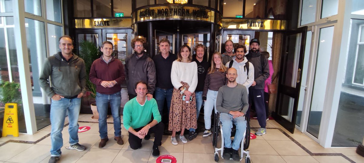 MarioReocin's tweet photo. Irlanda acogió la reunión inicial para #inclusea nuestro proyecto #erasmus+, 'Desarrollando las mejores prácticas en surf adaptado". 

El objetivo del proyecto es crear una metodología innovadora para el surf adaptado.

#inclusea #erasmus+  #adaptivesurfing https://t.co/ouKp5FTIMY